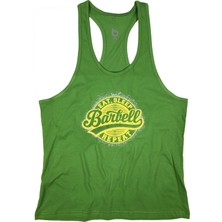 Bluu Barbell  Fitness Gym Tank Top Sporcu Atleti