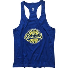 Bluu Barbell  Fitness Gym Tank Top Sporcu Atleti