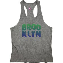 Bluu Brooq  Fitness Gym Tank Top Sporcu Atleti