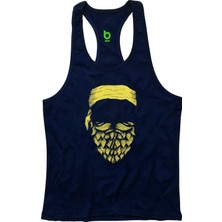 Bluu Arpix  Fitness Gym Tank Top Sporcu Atleti