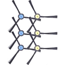 Shuai Yan Robot Süpürge Yan Fırça, Ilıfe V8 V8S X750 A7 X800 X785 V80 Robotik Süpürge Parçaları Aksesuarları (6 Adet) (Yurt Dışından)