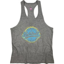 Bluu Barbell  Fitness Gym Tank Top Sporcu Atleti