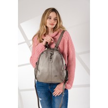 Just Polo Kadın Yumuşak Deri Kol ve Sırt Çantası PBU2134