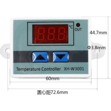 Hobi Mekatronik XH-W3001 12V Dc Dijital Termostat 120W