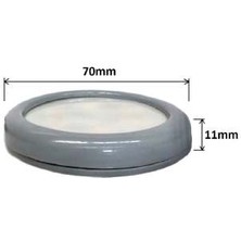 Semco Mutfak ve Mobilya Spotu 4 Adet LED Spot ( Slim Smr-Spt.slım.01 ) + 4 Çıkışlı Adaptör