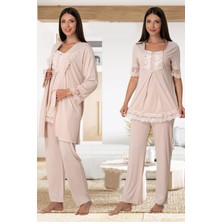 Effort 6034 Lohusa Pijama Sabahlık Takım