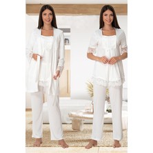 Effort 6034 Lohusa Pijama Sabahlık Takım