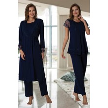 Effort 2054 Lohusa Pijama Sabahlık Takım