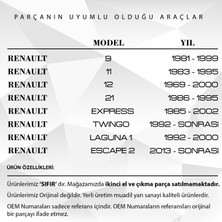 Alpha Auto Part Renault 9, 11, 12, 21, Twingo, Laguna Için Ayna Mesnet Plastiği