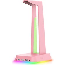 Onikuma Yeni Tedarik Onıkuma St2 Oyun Masaüstü USB Plastik Kulaklık Standı Başa Takılan Rgb Işıklı Standı (Yurt Dışından)