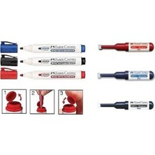 Faber-Castell Tahta Kalemi Doldurulabilir 3 Renk ve Yedek Refilleri