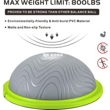 Bona Bosu Ball Pilates Denge Topu 63 cm