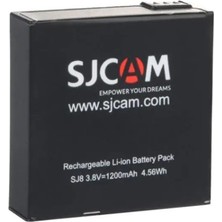 Sjcam Sj8 Aksiyon Kamera Yedek Bataryası