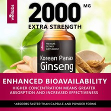 Wellabs Korean Panax Ginseng Extract 60ML