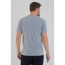 Amazing Crash Grimelanj Basic Erkek V Yaka Slim Fit Kısa Kollu T-Shirt