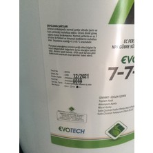 EvoTech Evo 7 -7-7 Npk Gübre Süspansiyonu 20 Litre
