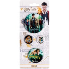 Gifi Rozet & Broş Harry Potter Ölüm Yadigarları 4 Adet Lisanslı