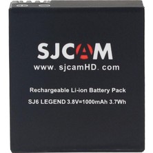 Sjcam Sj6 Legend 4K Aksiyon Kamera Yedek Bataryası
