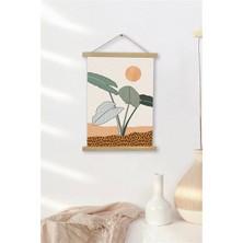 Piksel Grafik Bohemian Ipli Askılı Kanvas Poster Tablo Duvar Dekoru