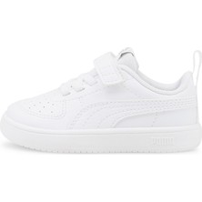 Puma Rickie Ac Inf Çocuk Beyaz Günlük Spor Ayakkabı - 384314-01