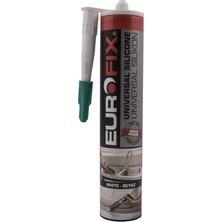 Eurofix Şeffaf Silikon Yapıştırıcı Eurofix 280GR