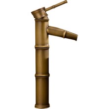 Dolity Vintage Tek Kolu Pulldown Mutfak Bataryası Banyo Bataryası, Pirinç Mutfak Lavabo Bataryaları, Yağ Ovuşturdu Bronz Crevasse (Yurt Dışından)