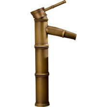 Dolity Vintage Tek Kolu Pulldown Mutfak Bataryası Banyo Bataryası, Pirinç Mutfak Lavabo Bataryaları, Yağ Ovuşturdu Bronz Crevasse (Yurt Dışından)