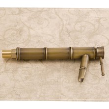 Dolity Vintage Tek Kolu Pulldown Mutfak Bataryası Banyo Bataryası, Pirinç Mutfak Lavabo Bataryaları, Yağ Ovuşturdu Bronz Crevasse (Yurt Dışından)