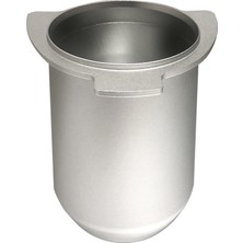 Alüminyum Alaşımlı Kahve Fincanı Öğütücü Toz Alıcısı Gümüş Temizlemesi Kolay