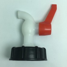 Pvc Kalın DN20 Su Yağı Ton / Ibc Namlu Için Konnektör Adaptör Vanası