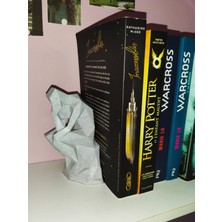 Aldım Geldi Düşünen Adam Kitap Tutucu Dekoratif Aksesuar Süs Eşyası