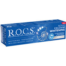 Rocs R.o.c.s. Aktif Kalsiyum Beyazlatıcı Diş Macunu – 94G