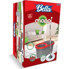 Banat Bella Moppi Döner Başlıklı Mop Set Temizlik Seti 3656