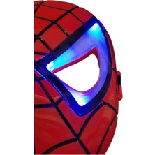 Spiderman Inanılmaz Örümcek Adam Işıklı Spiderman Maskesi