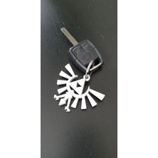 Aldım Geldi The Legend Of Zelda Hyrule Crest Anahtarlık Hediyelik Süs Eşyası