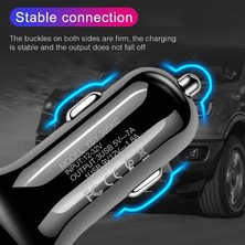 Farfi Qc3.0 Hızlı Şarj Araç Şarj Cep Telefonları Için 3-In-1 USB Şarj Adaptörü (Yurt Dışından)