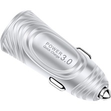 Olaf Qc3.0 Taşınabilir Tek Bağlantı Noktası USB Hızlı Şarj Araba Hızlı Şarj Telefonları Için (Yurt Dışından)