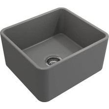 Bocchi Lavello 50 cm Mutfak Eviyesi Mat Gri 1138-006-0120-03