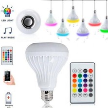 Zamane Shop Uzaktan Kumandalı Bluetooth LED Ampül Lamba