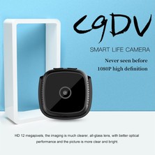 Hua3C C9-Dv 1080P Dvr Mini Eylem Kamerası - Siyah (Yurt Dışından)