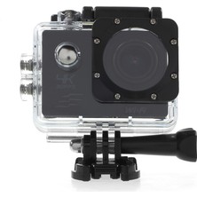 Hua3C 2.0 Inç 4K Ultra Hd Uzaktan Kumadalı Aksiyon Kamerası - Siyah (Yurt Dışından)