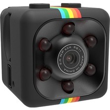 Hua3C SQ11 1080P Full Hd Gece Görüşlü Hareket Algılamalı Mini Kamera - Siyah (Yurt Dışından)