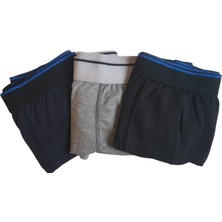 Yeni İnci 3 Adet Battal Bicci Lycra Kısa Paça Erkek Boxer 1905