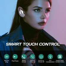 Shopfocus T15 Tws Kulak Içi Bluetooth 5.0 Kablosuz Kulaklık - Yeşil (Yurt Dışından)