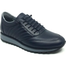 Lisans %100 Içi Dışı Hakiki Deri Erkek Yazlık Günlük Rahat Deri Spor Ayakkabı 40-44