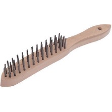 Izeltaş Tel Fırça Ağaç Saplı 6 Sıra