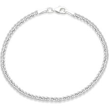 Adal Silver Gurmet 925 Ayar Gümüş Erkek Zincir Bileklik