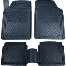 OtoLine Ford Ka 1996-2008 Kauçuk Siyah Oto Paspas Seti