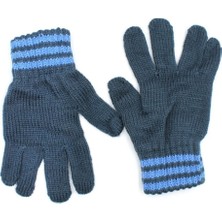 Eleven Markets Mavi Erkek Çocuk Eldiveni 3- 7 Yaş
