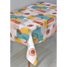 Dede Ev Tekstil Elyaf Astarlı Silinebilir Pvc Muşamba Masa Örtüsü Bhm Karışık